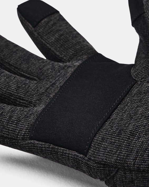 Herren UA Storm Fleece Handschuhe, Black, pdpMainDesktop image number 2